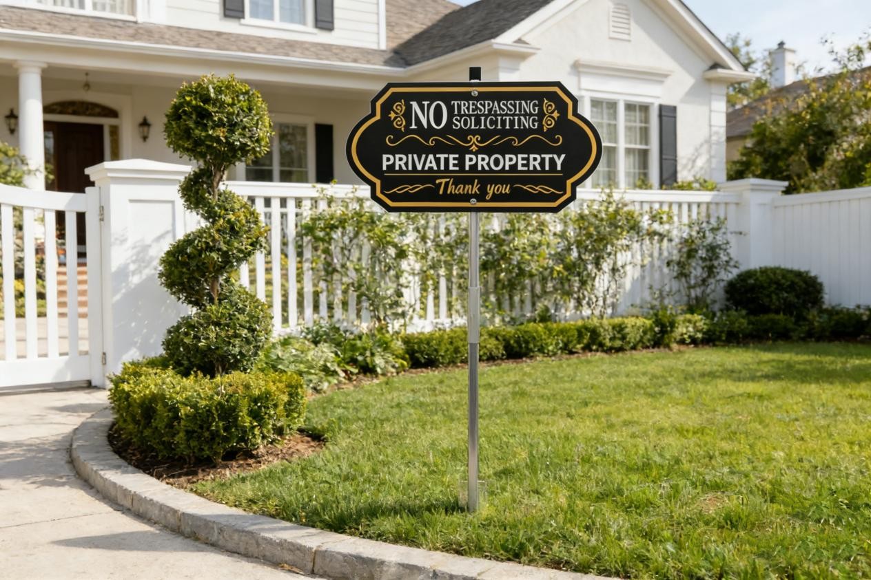 Private Property Sign – aikesign.com