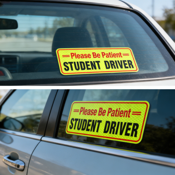 Student Driver Magnet for Car