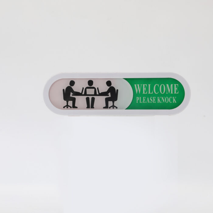Do Not Disturb Welcome Please Knock Sign