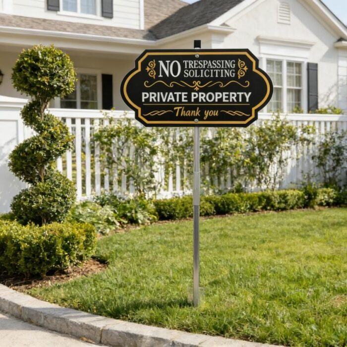 Private Property Sign
